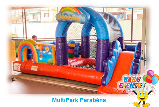 Brinquedo Multipark Parabéns de Frente - Baby Eventos