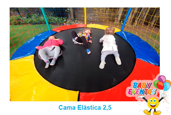 Locação Cama Elástica 2x2 Beês Brincando - Baby Eventos
