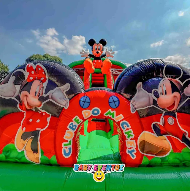 Tobogã Duplo Mickey 4,8 da Baby Eventos