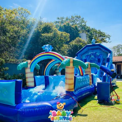 Tobogã com Slide Radical Completo da Baby Eventos